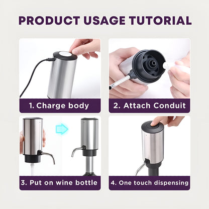 AuraFlow Wine Dispenser + Aerator